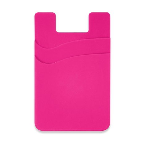 118530-4 Dual Silicone Phone Wallet