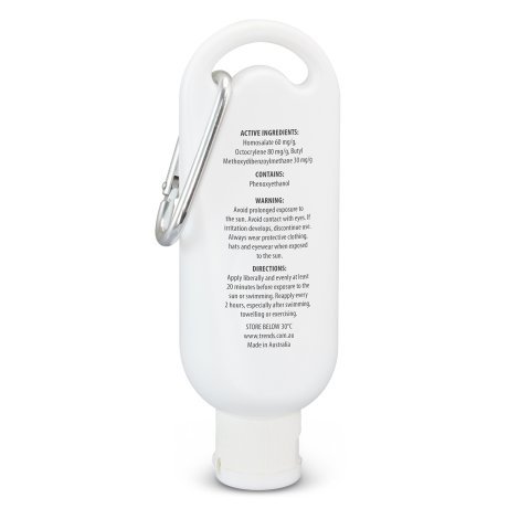 118662-2 TRENDS Everyday SPF 50+ Carabiner Sunscreen 50ml