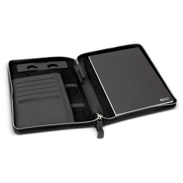 118874_3 Swiss Peak Heritage A5 Portfolio with Zipper