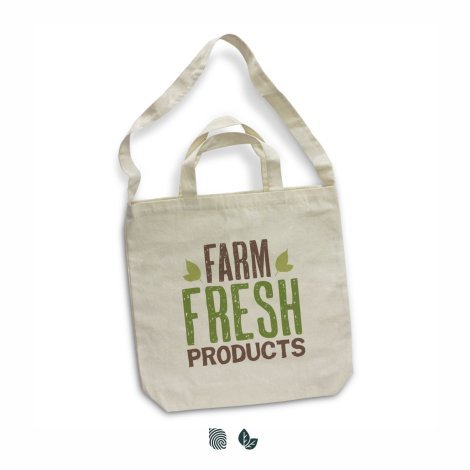 119332-0 Cotton Shoulder Tote Bag
