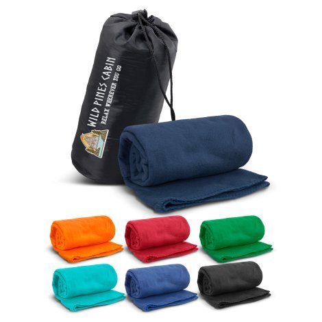 119417-0 Glasgow Fleece Blanket in Carry Bag