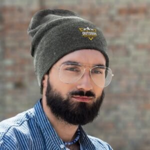 119458-6 Heather Slouch Beanie