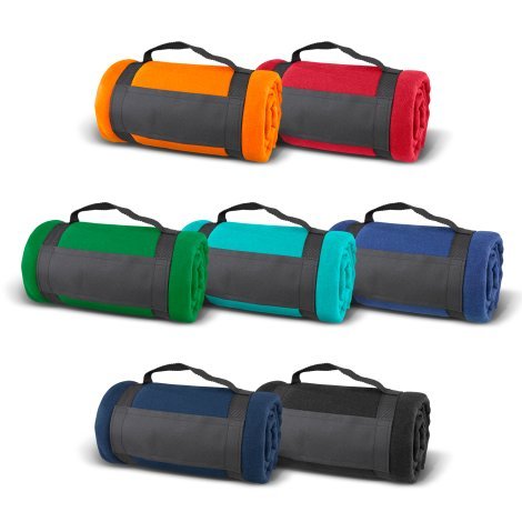 120062-0 Glasgow Fleece Blanket with Strap