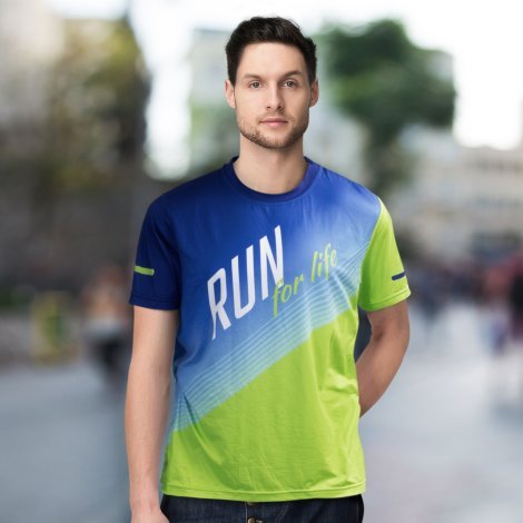 121157-3 Custom Mens Sports T-Shirt