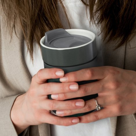 121421-6 Chalice Ceramic Coffee Cup