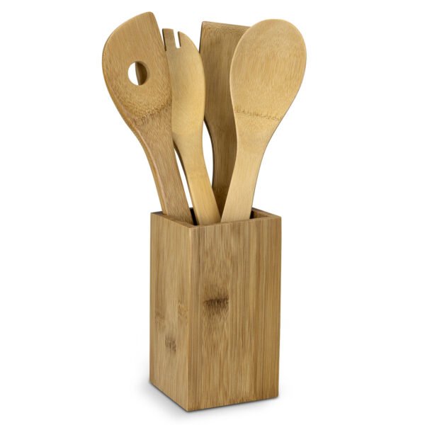121522_2 Bamboo Kitchen Utensils