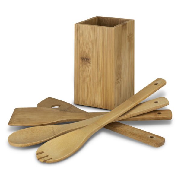 121522_3 Bamboo Kitchen Utensils