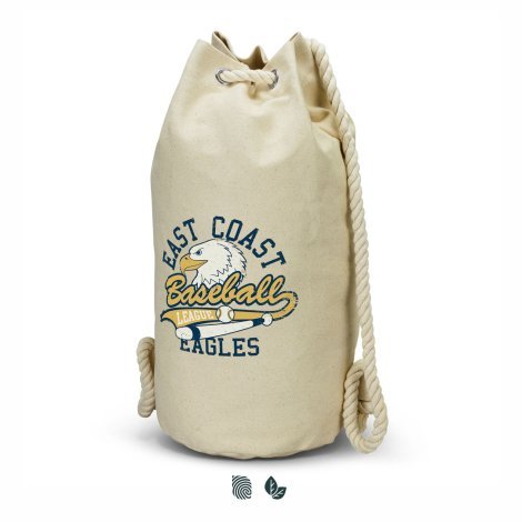 121663-0 Riverside Canvas Barrel Bag