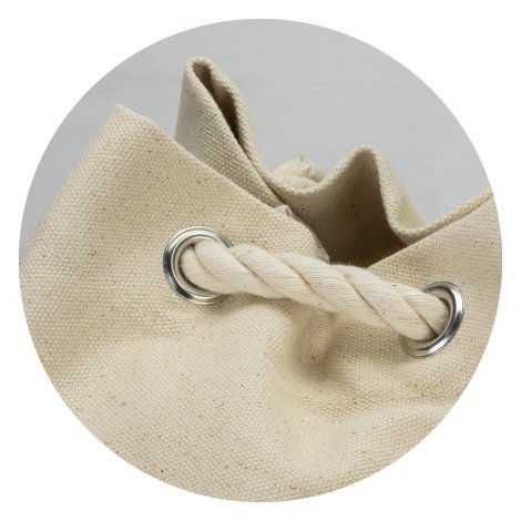 121663-3 Riverside Canvas Barrel Bag