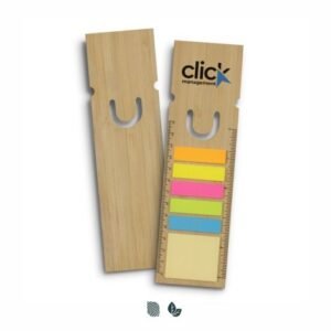121726-0 Bamboo Ruler Bookmark - Square