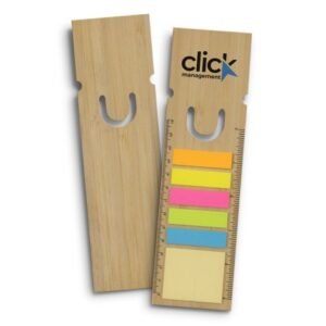 121726-1 Bamboo Ruler Bookmark - Square