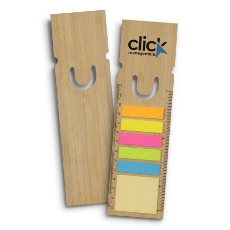 121726-1 Bamboo Ruler Bookmark - Square