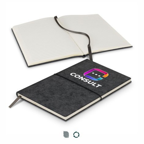 121841-0 RPET Felt Soft Cover Notebook