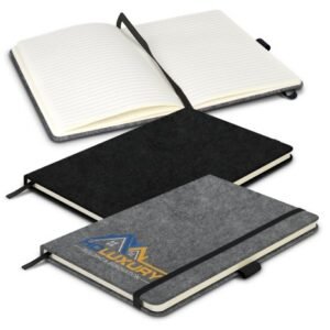 121842-1 RPET Felt Hard Cover Notebook