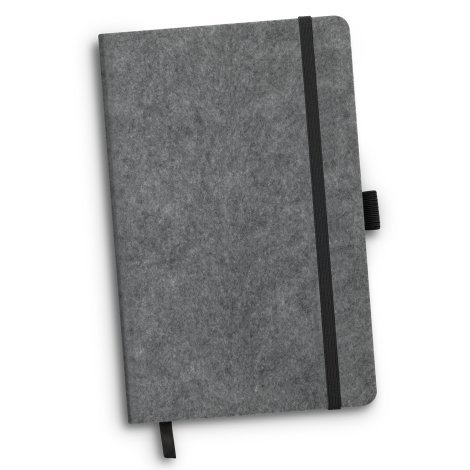 121842-2 RPET Felt Hard Cover Notebook