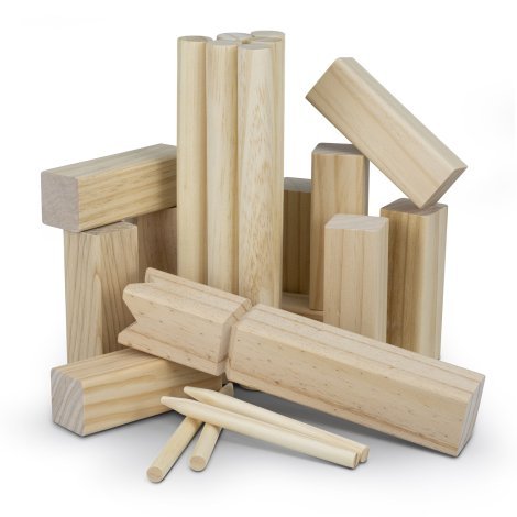121851-3 Kubb Wooden Game