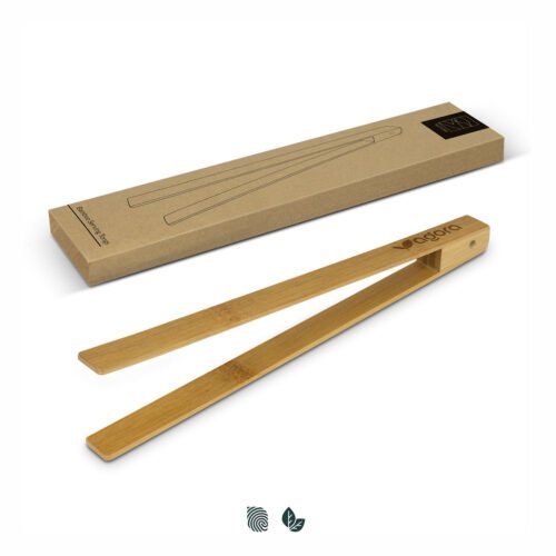 122279_1 NATURA Bamboo Serving Tongs