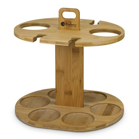 122280-1 Bamboo Wine Rack