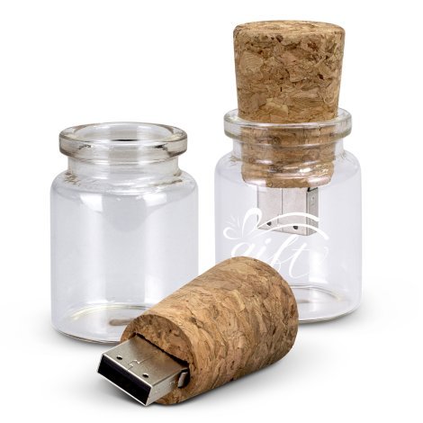 122324-0 Bottle Flash Drive 8GB