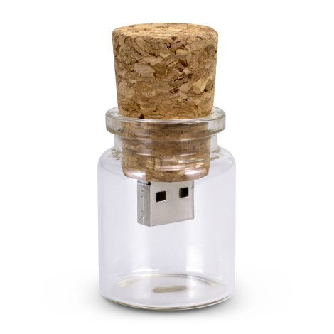 122324-2 Bottle Flash Drive 8GB