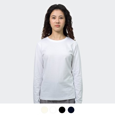 122459-0 TRENDSWEAR Harlow Women's Long Sleeve Crew