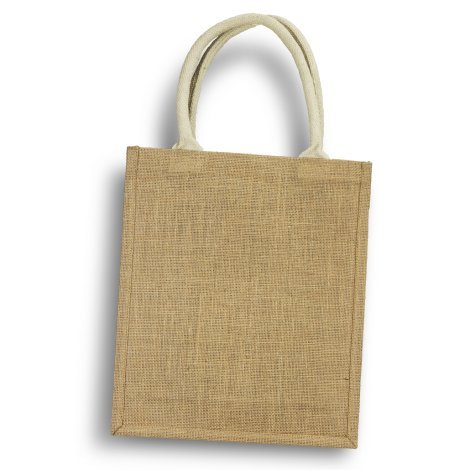 122951-2 Serena Jute Triple Wine Carrier