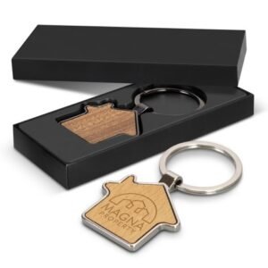123015-0 Santo House Shaped Key Ring