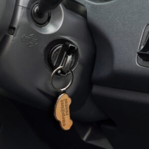 123016-4 Santo Car Shaped Key Ring