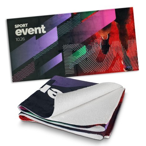 123078-0 Sports Fit Towel - Full Colour