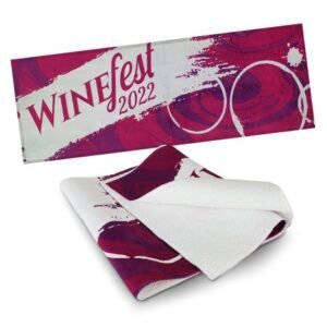 123079-0 Barley Bar Towel - Full Colour