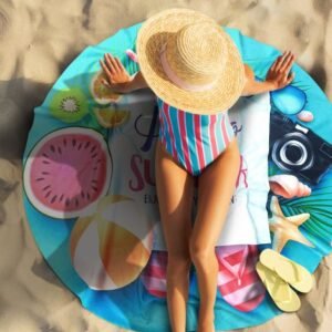 123080-4 Paradiso Beach Towel - Full Colour