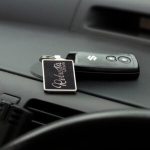 123090-4 Capulet Key Ring - Rectangle