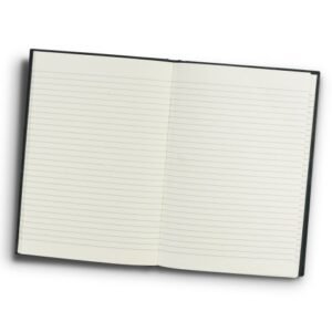 123146-6 Recycled Cotton Hard Cover Notebook