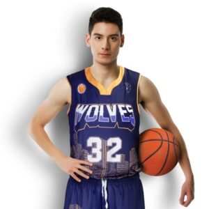 123333-0 Custom Mens Basketball Top