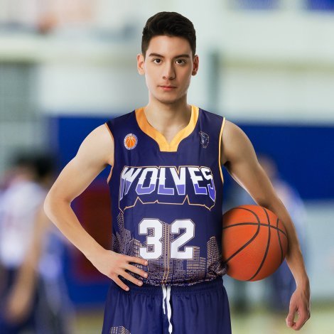 123333-3 Custom Mens Basketball Top