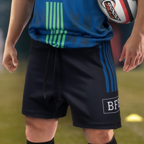 123341-3 Custom Mens Rugby Shorts