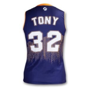 123348-2 Custom Womens Basketball Top