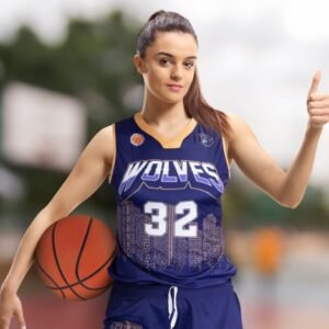 123348-3 Custom Womens Basketball Top