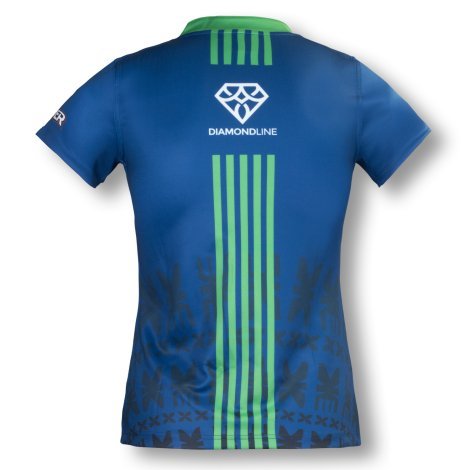 123353-2 Custom Womens Rugby T-Shirt