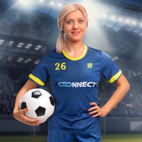 123356-3 Custom Womens Soccer Top