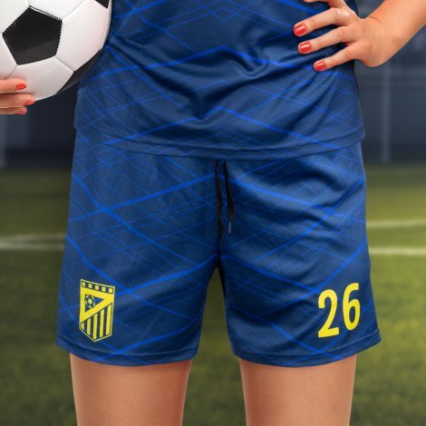 123357-3 Custom Womens Soccer Shorts