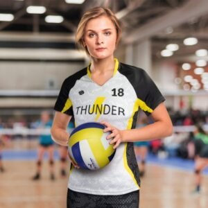 123358-3 Custom Womens Volleyball Top