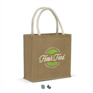 123580-0 Monza Starch Jute Tote Bag