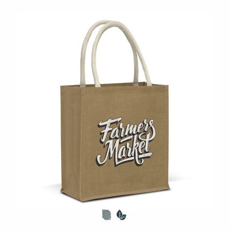 123582-0 Lanza Starch Jute Tote Bag