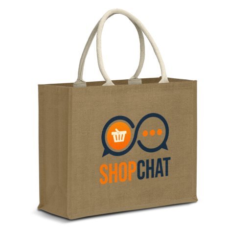 123583-1 Modena Starch Jute Tote Bag