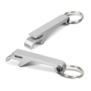 123584-1 Snappy Metal Bottle Opener Key Ring