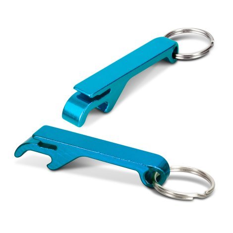 123584-5 Snappy Metal Bottle Opener Key Ring