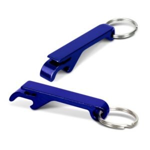 123584-6 Snappy Metal Bottle Opener Key Ring