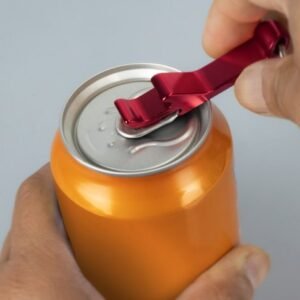 123584-9 Snappy Metal Bottle Opener Key Ring
