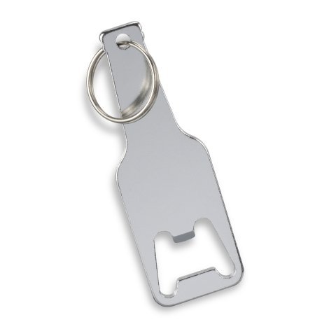 123586-1 Beverage Bottle Opener Key Ring
